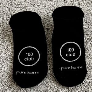 Pure Barre 100 Club Socks (S)
